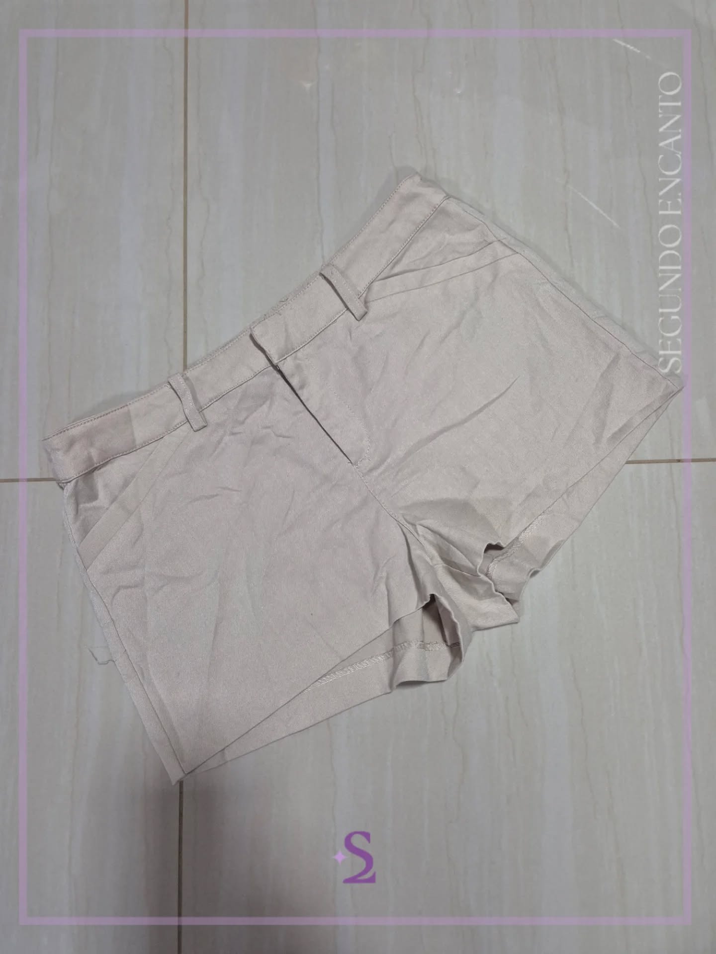 Short beige M - Image 1