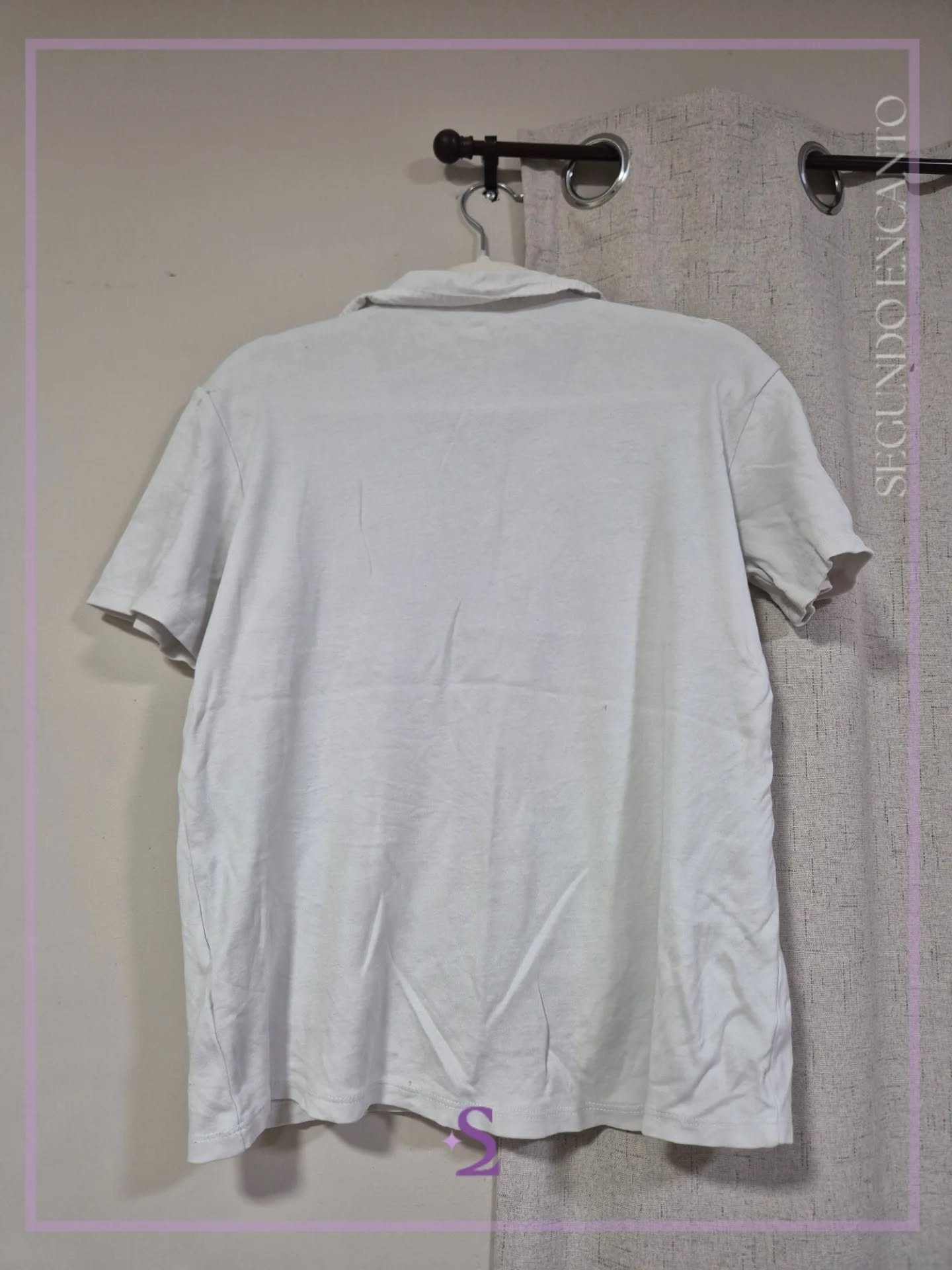 Camisa gris claro S/M - Image 3