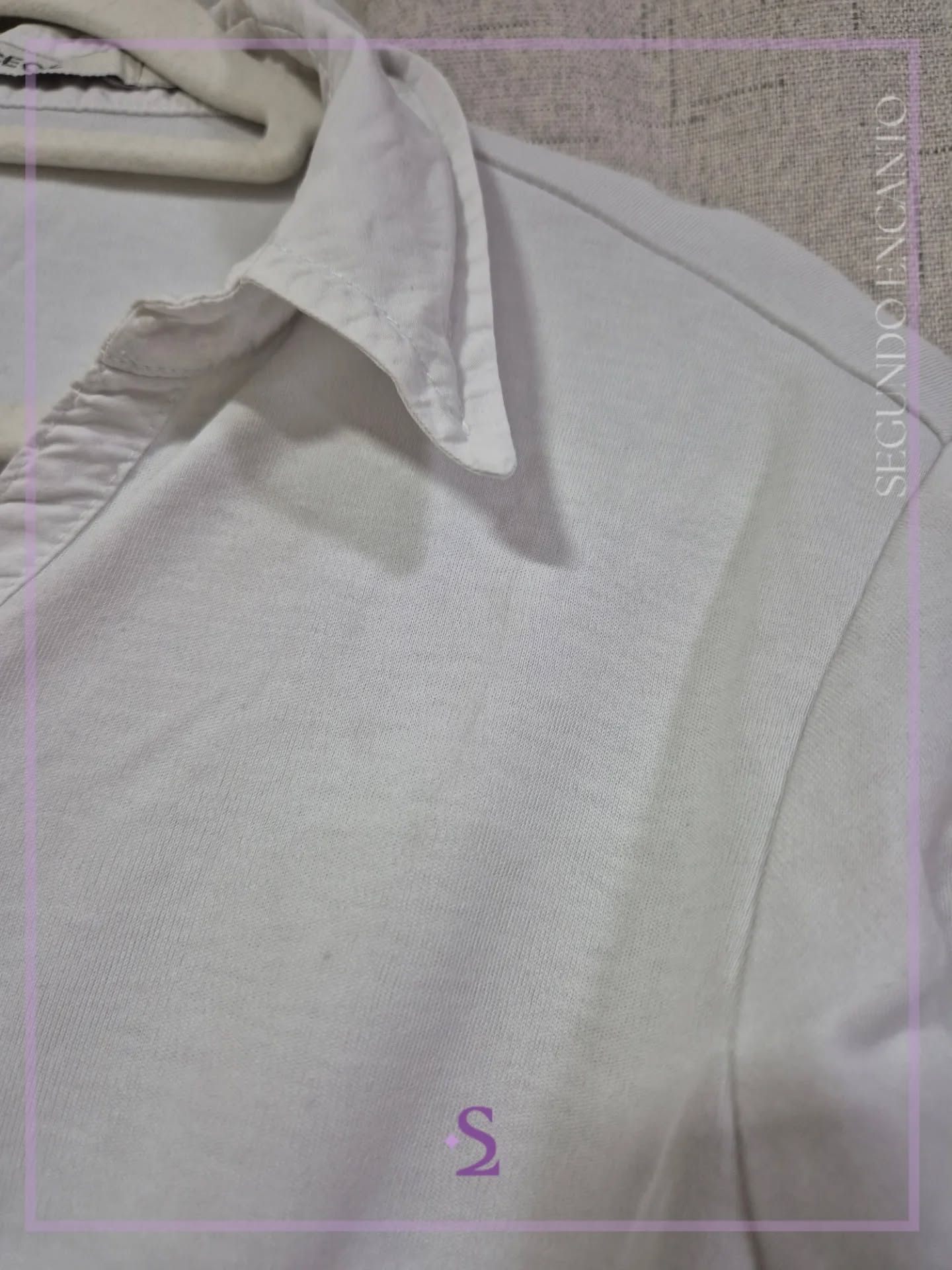 Camisa gris claro S/M - Image 4