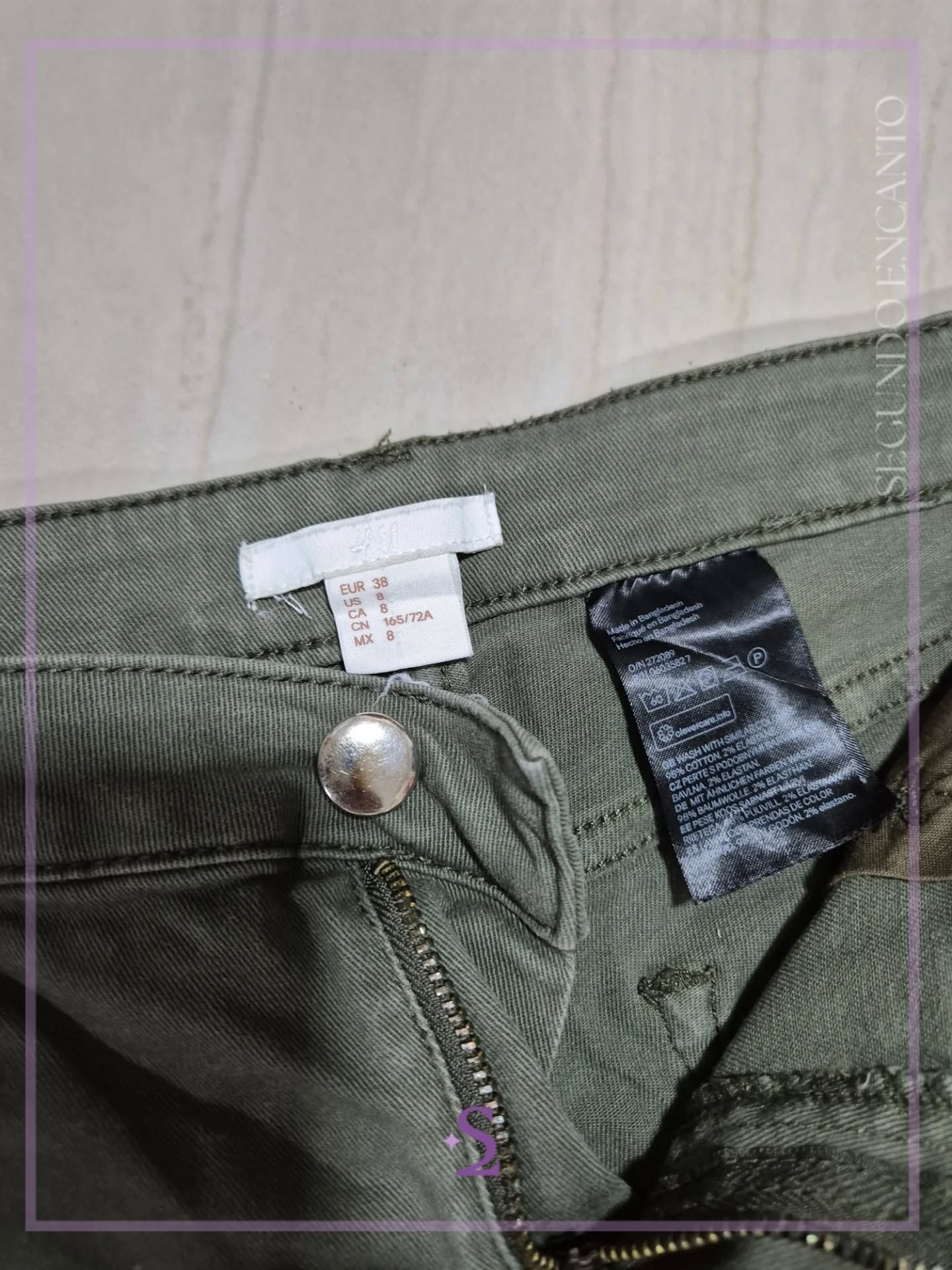 Short verde M - Image 3