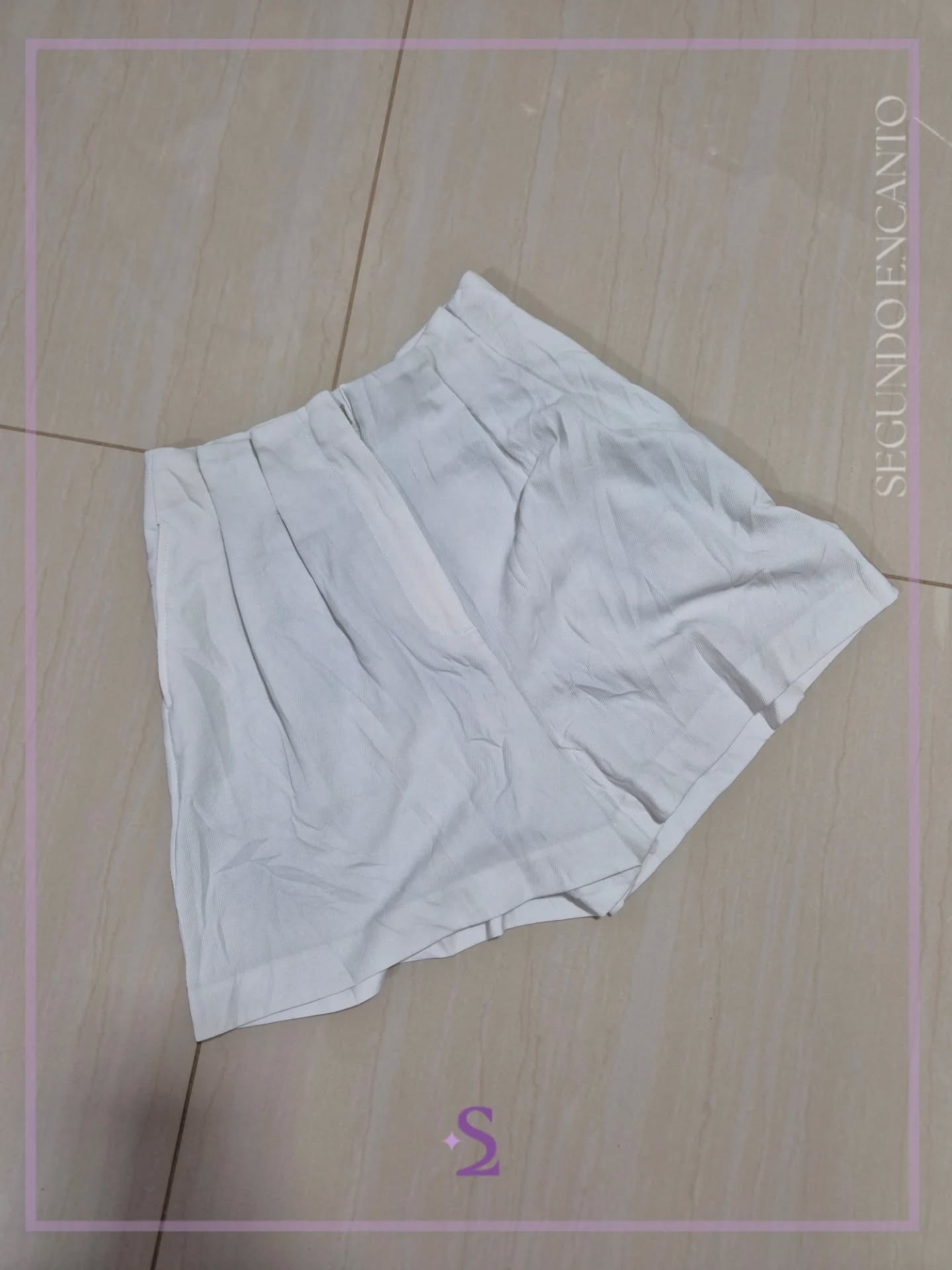 Short blanco xs - Image 1