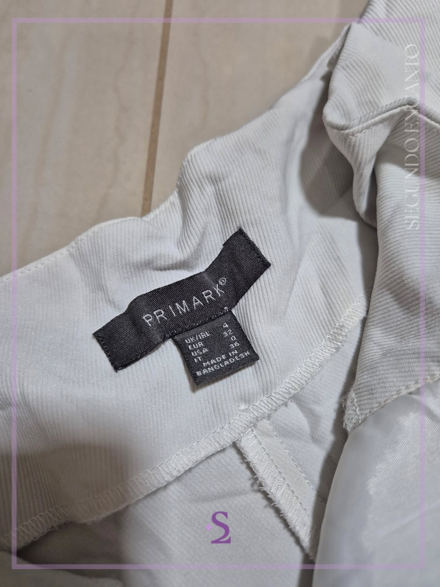 Short blanco xs - Image 3