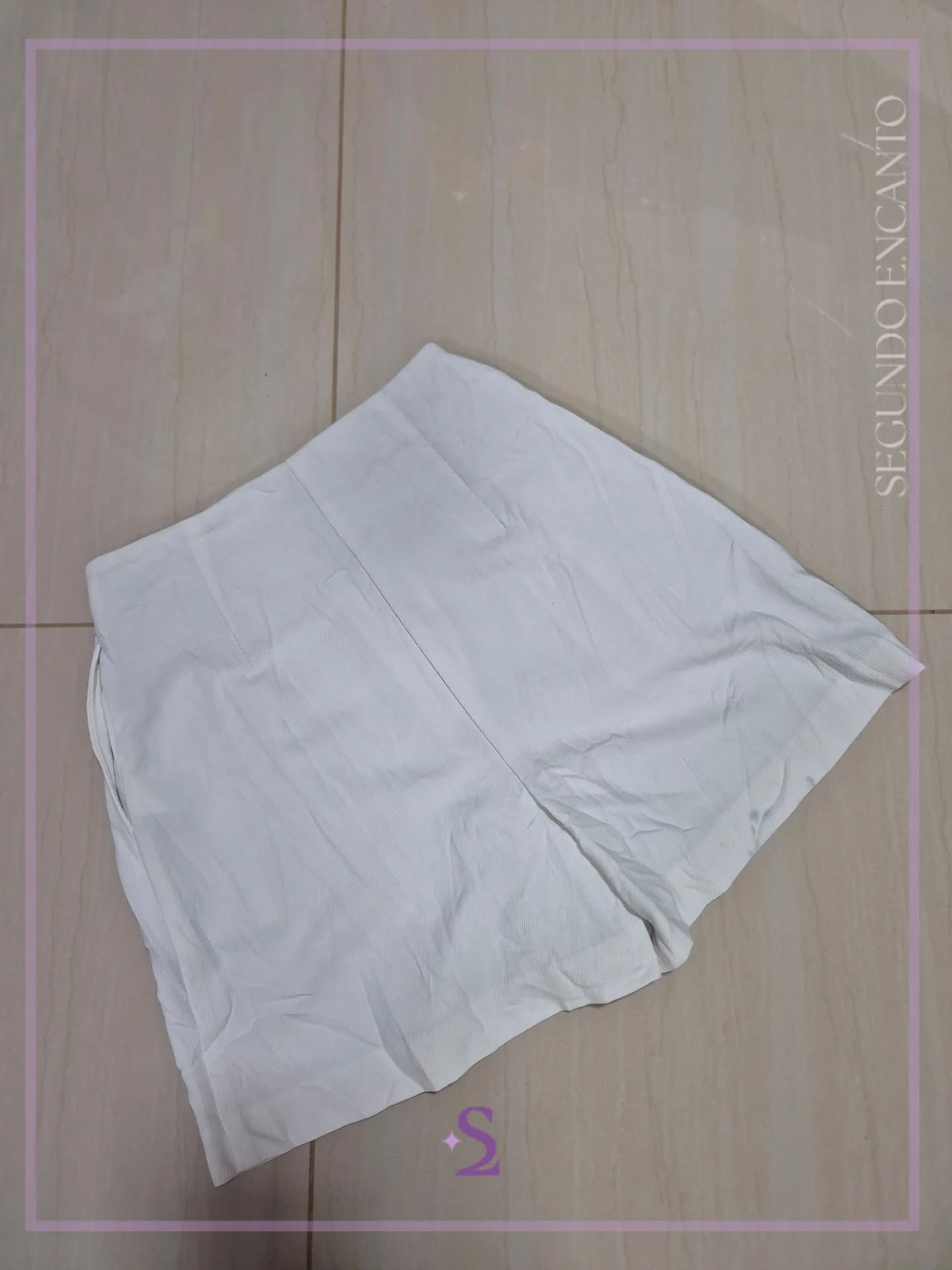 Short blanco xs - Image 4