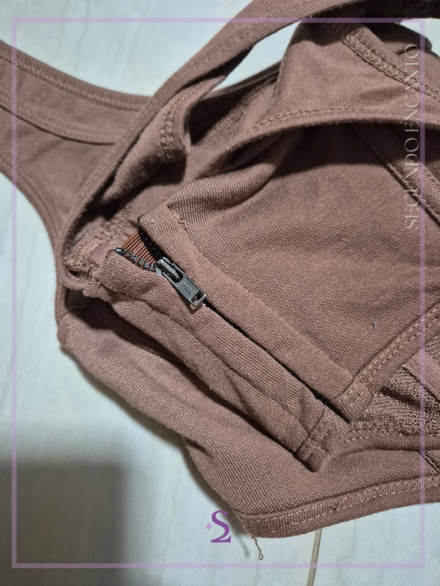 Corset color cafe S - Image 4