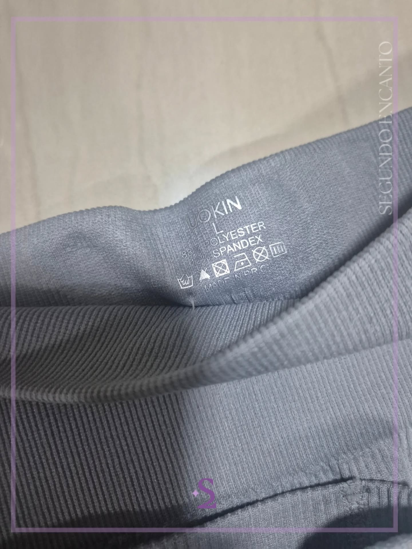 Licra gris L nuevo - Image 3