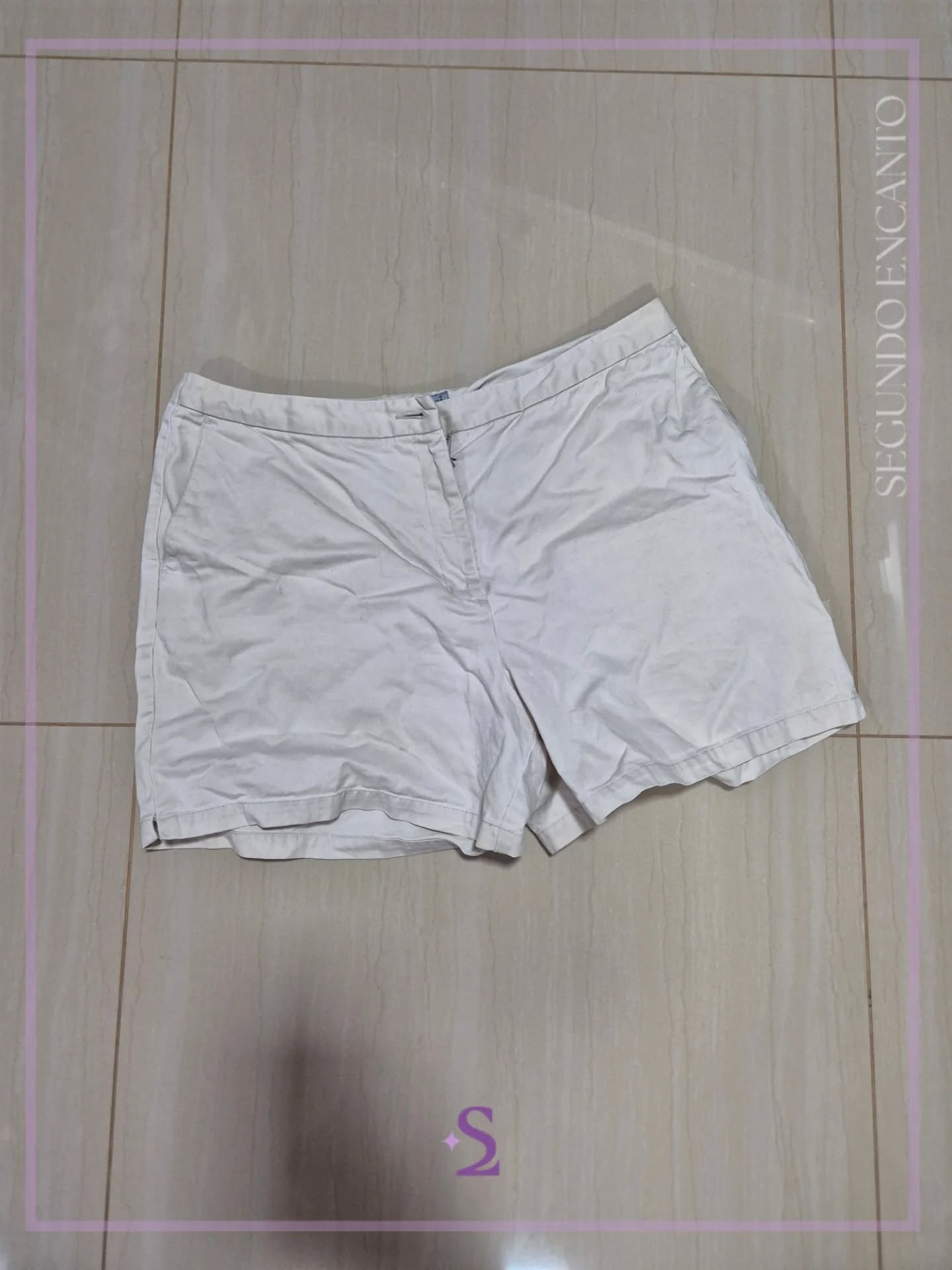 Short blanco XL - Image 1