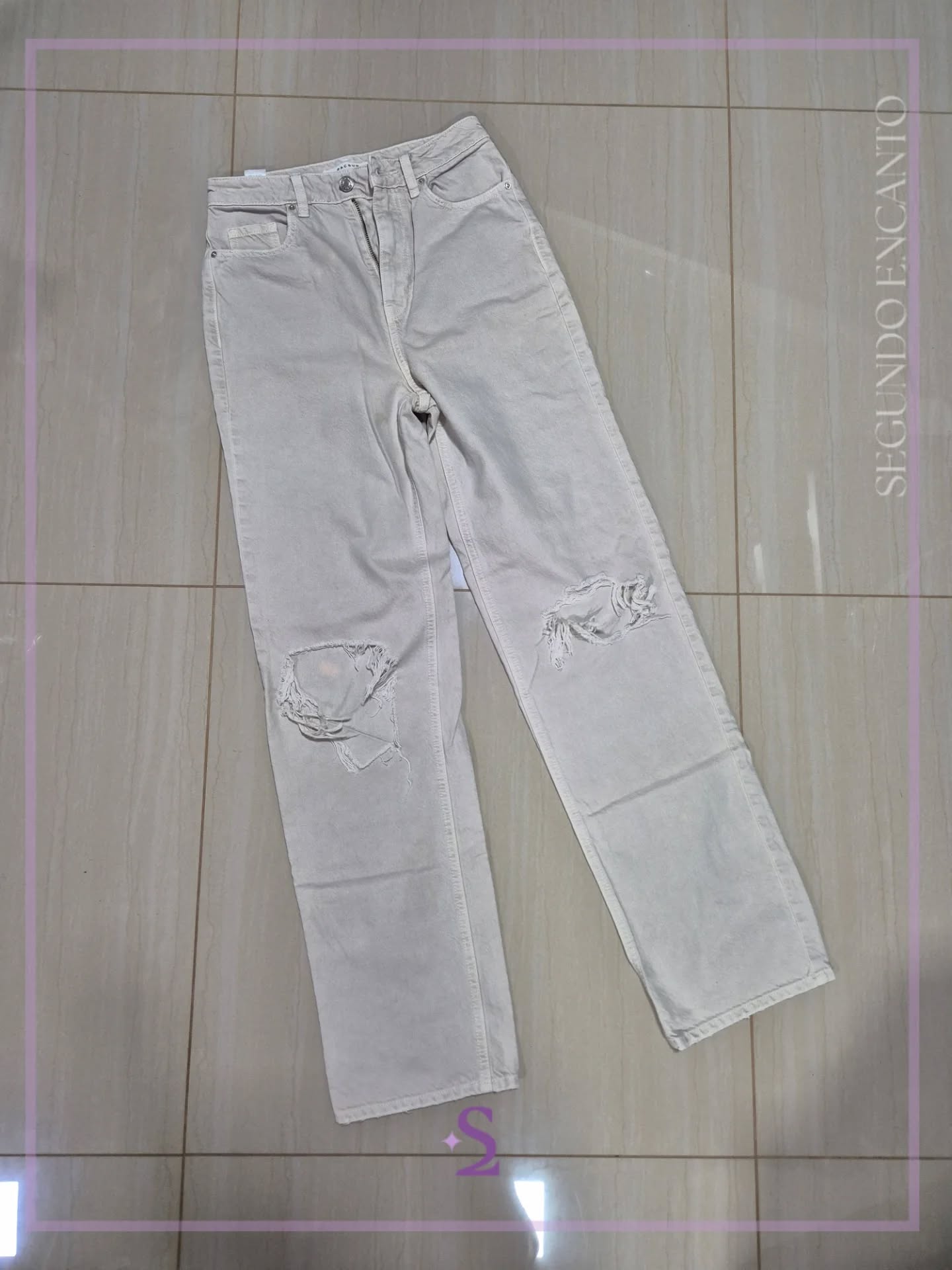 Pantalon beige pacsun S - Image 1