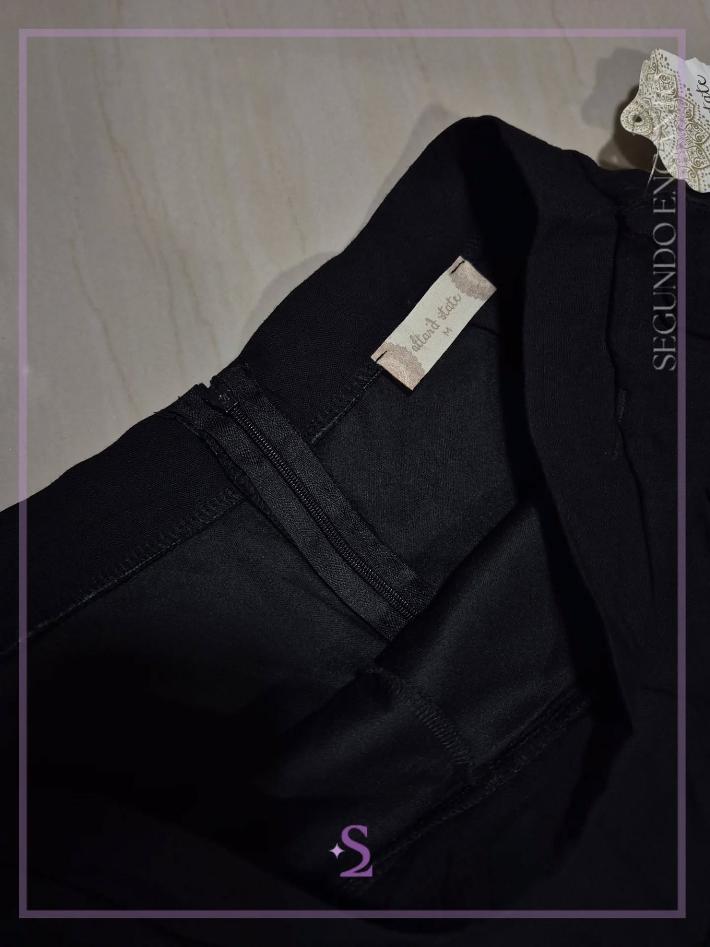 Faldashort M color negro nuevo - Image 2
