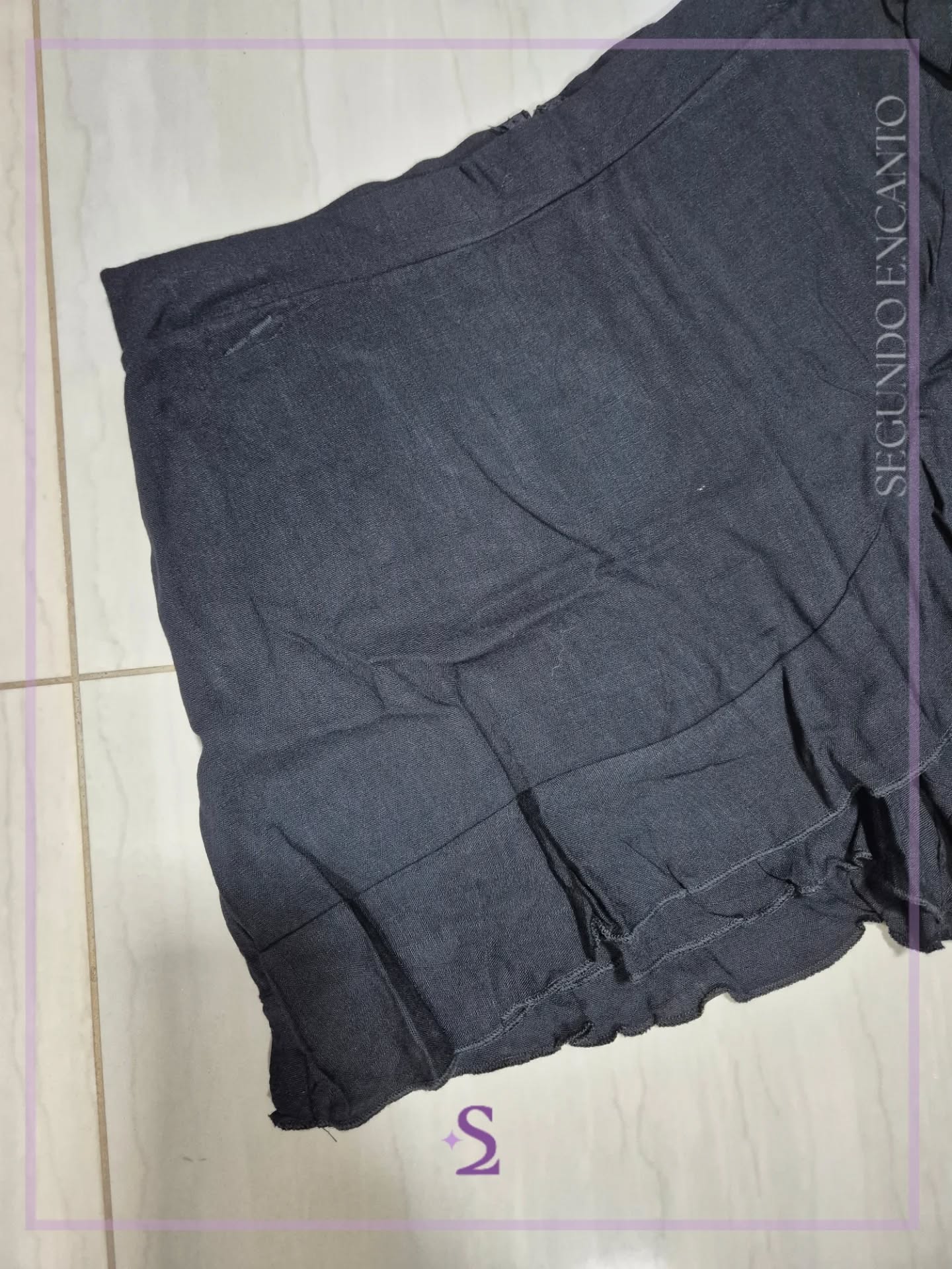 Faldashort M color negro nuevo - Image 5