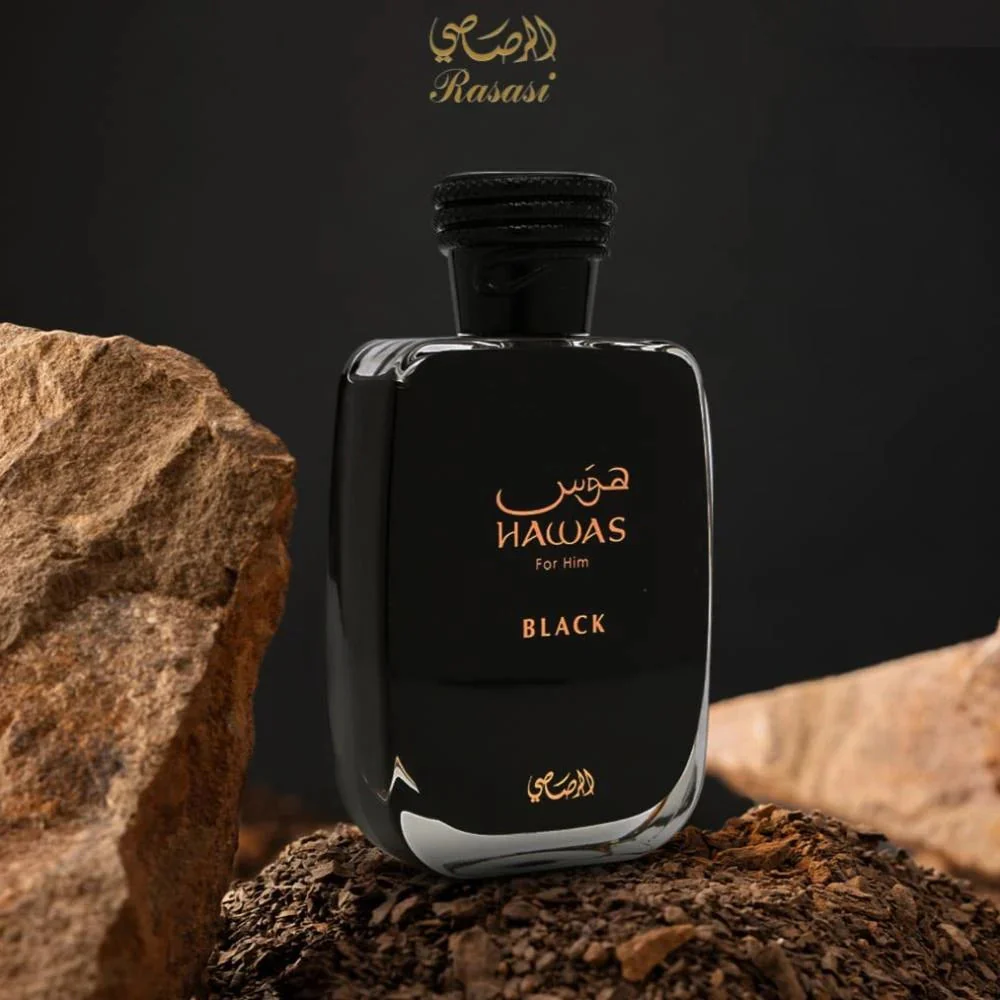 Hawas Black Rasasi 100ml - Image 1