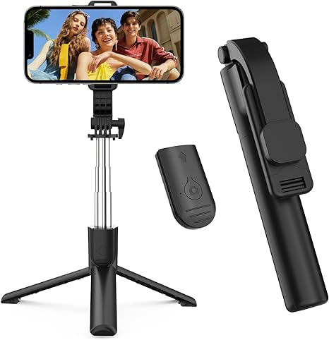 Trípode y Palo selfie telescópico Multifuncional - Image 2
