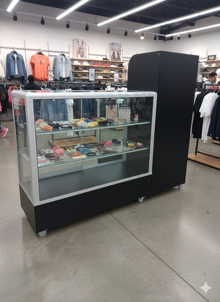 Vitrina Mostrador Con Modulo De Cobro 1.5 m. de largo sku 485 - Image 2