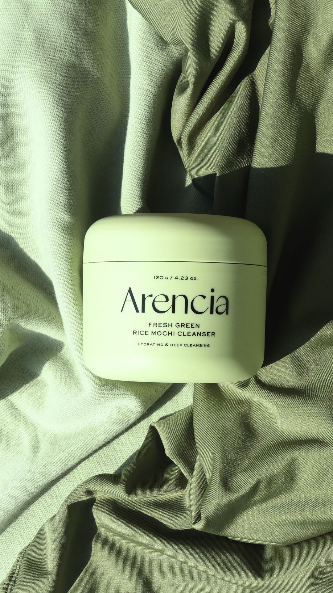 Arencia - Fresh Green Rice Mochi Cleanser - 120gr - Image 1