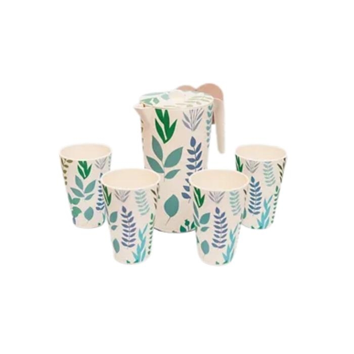 Set de Pichel y Vasos Azul - 5 Piezas - Image 1