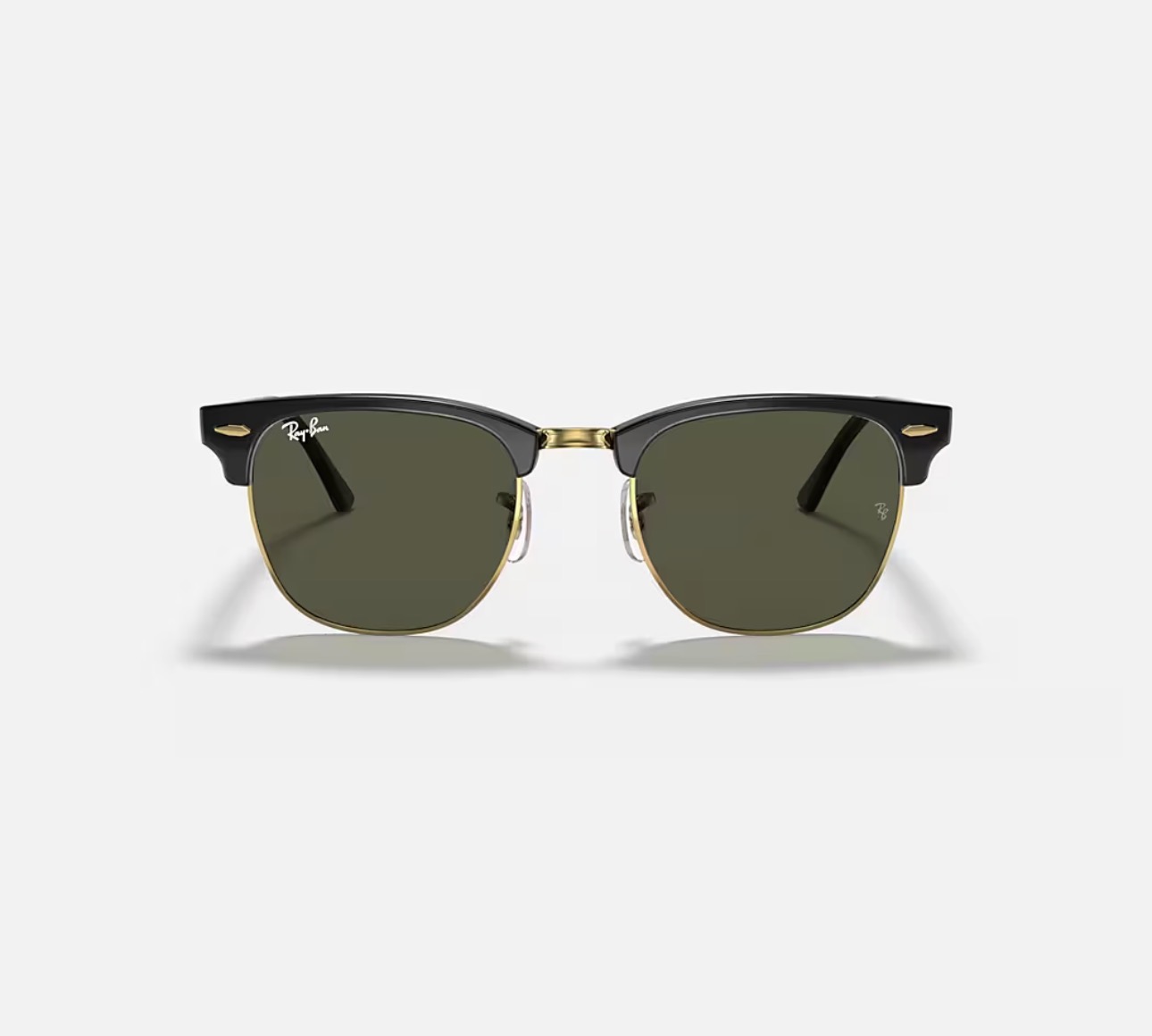 Ray Ban Clubmaster Black/Gold - Image 2