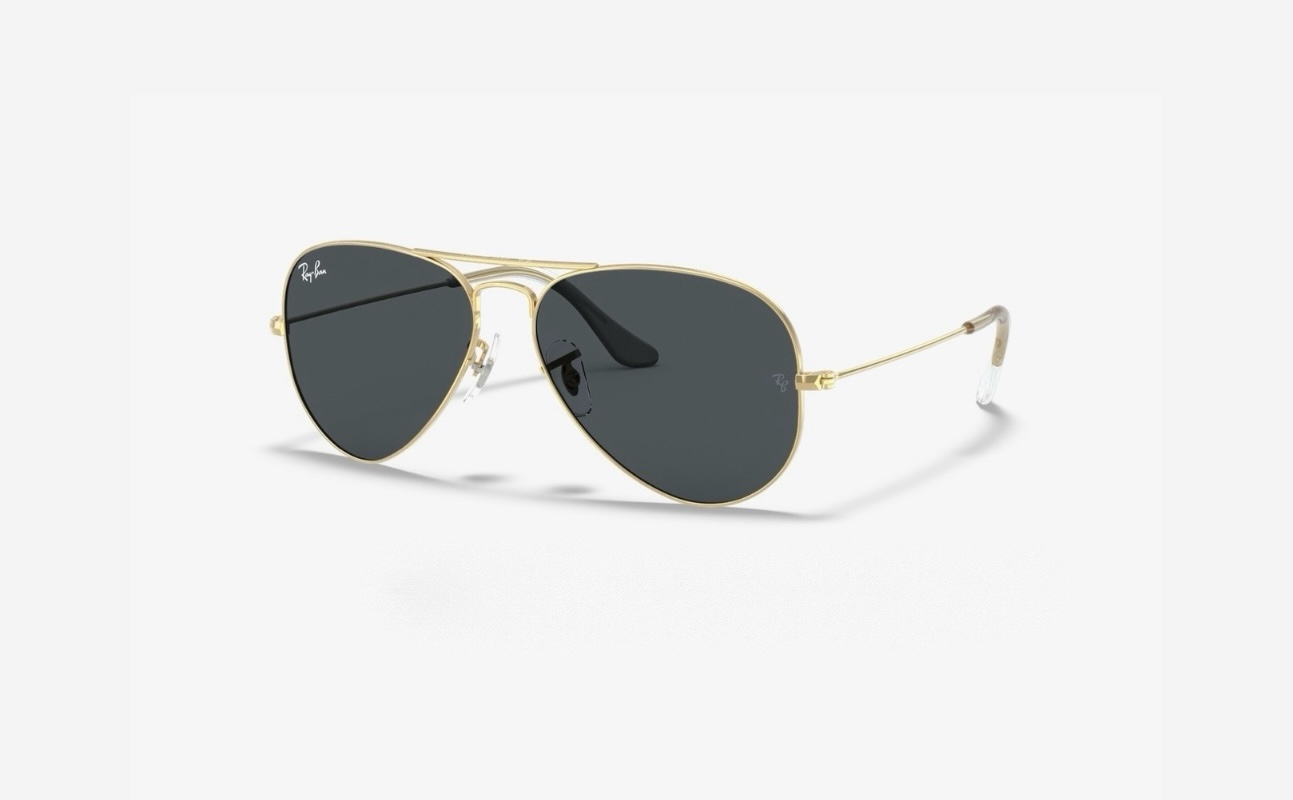 Ray Ban Aviador Black/Gold - Image 1