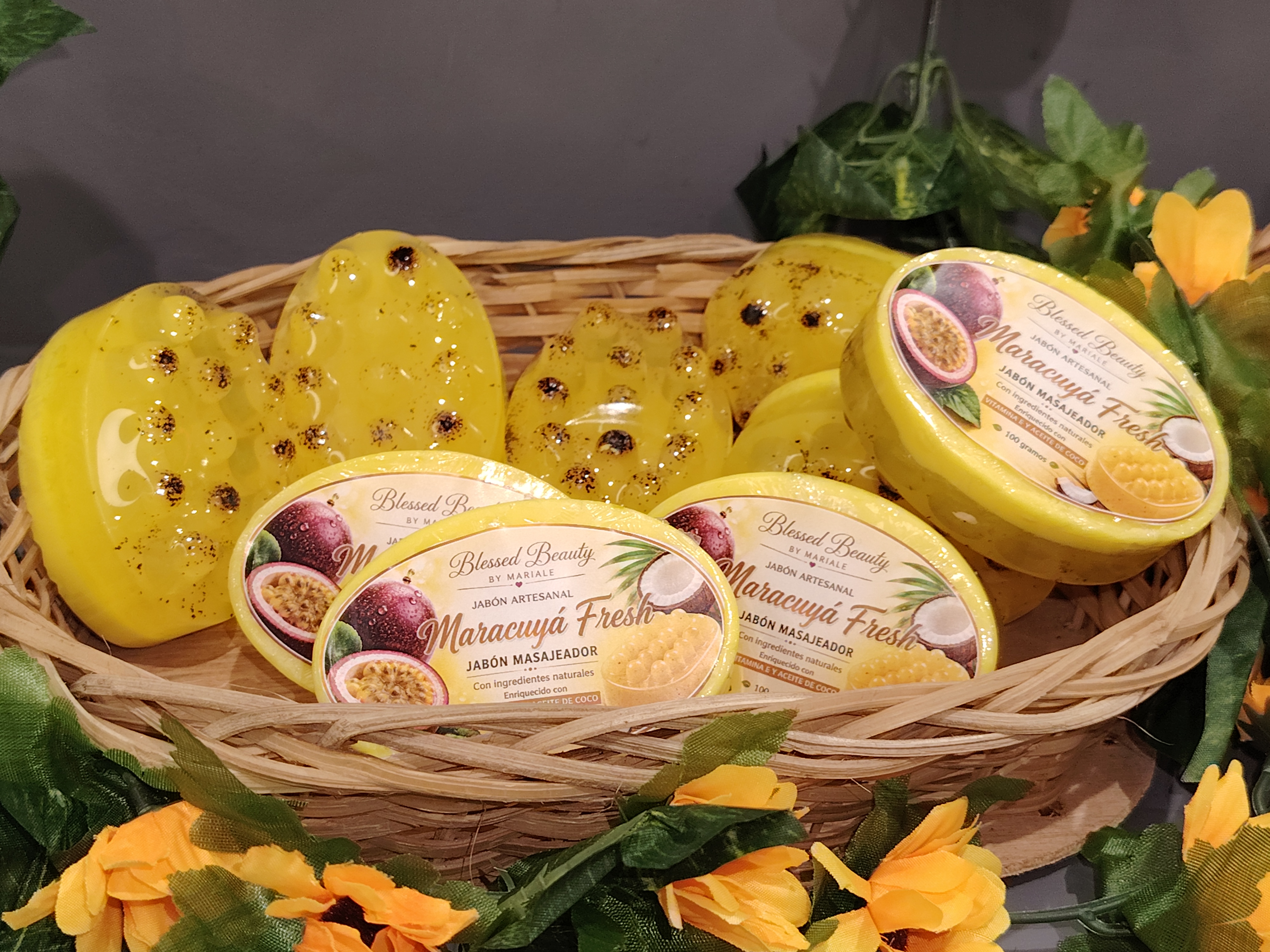 JABÓN ARTESANAL MARACUYÁ FRESH - Image 1