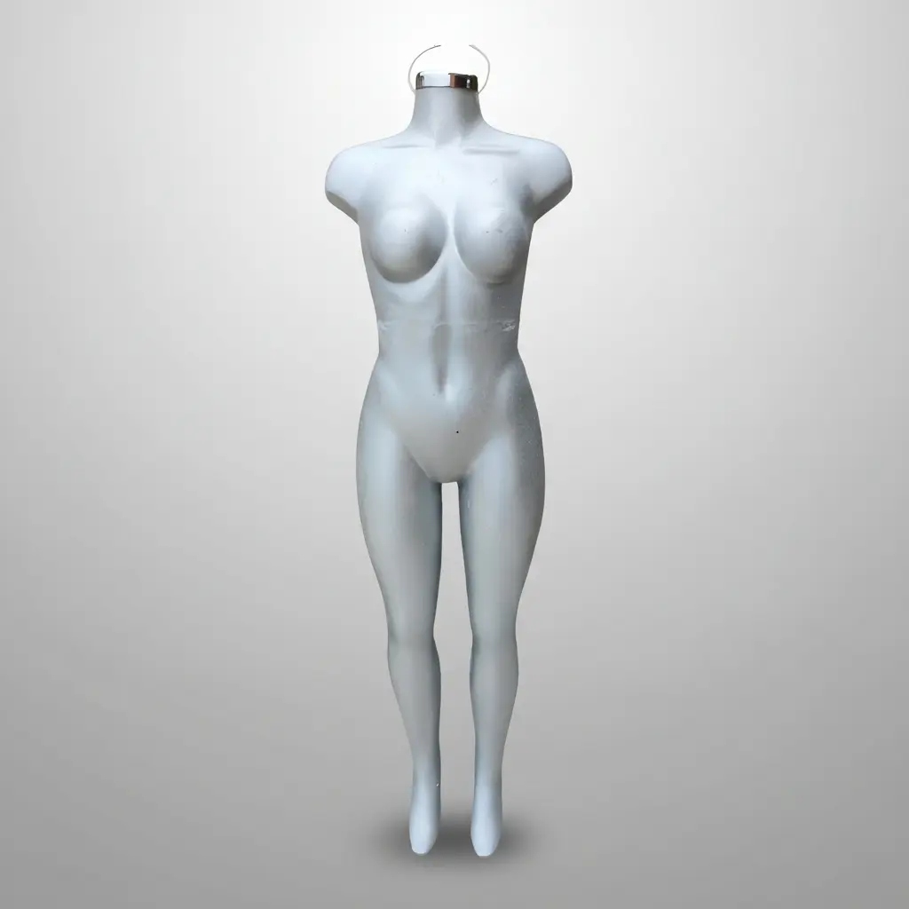 Maniqui dama cuerpo semicompleto Fibra de vidrio - Image 6