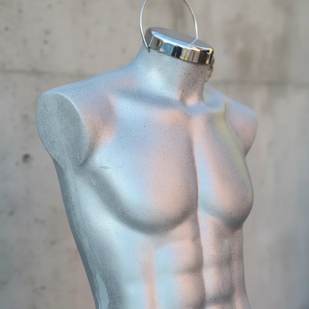 Maniquí Hombre cuerpo semi completo fibra de vidrio - Image 1