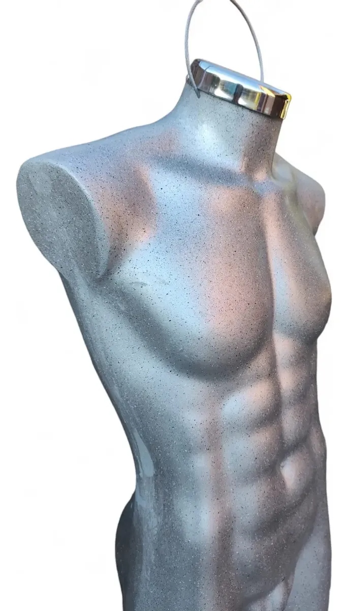 Maniquí Hombre cuerpo semi completo fibra de vidrio - Image 3