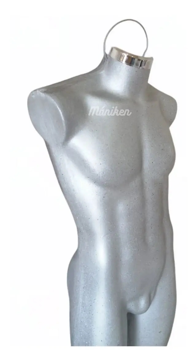 Maniquí Hombre cuerpo semi completo fibra de vidrio - Image 4