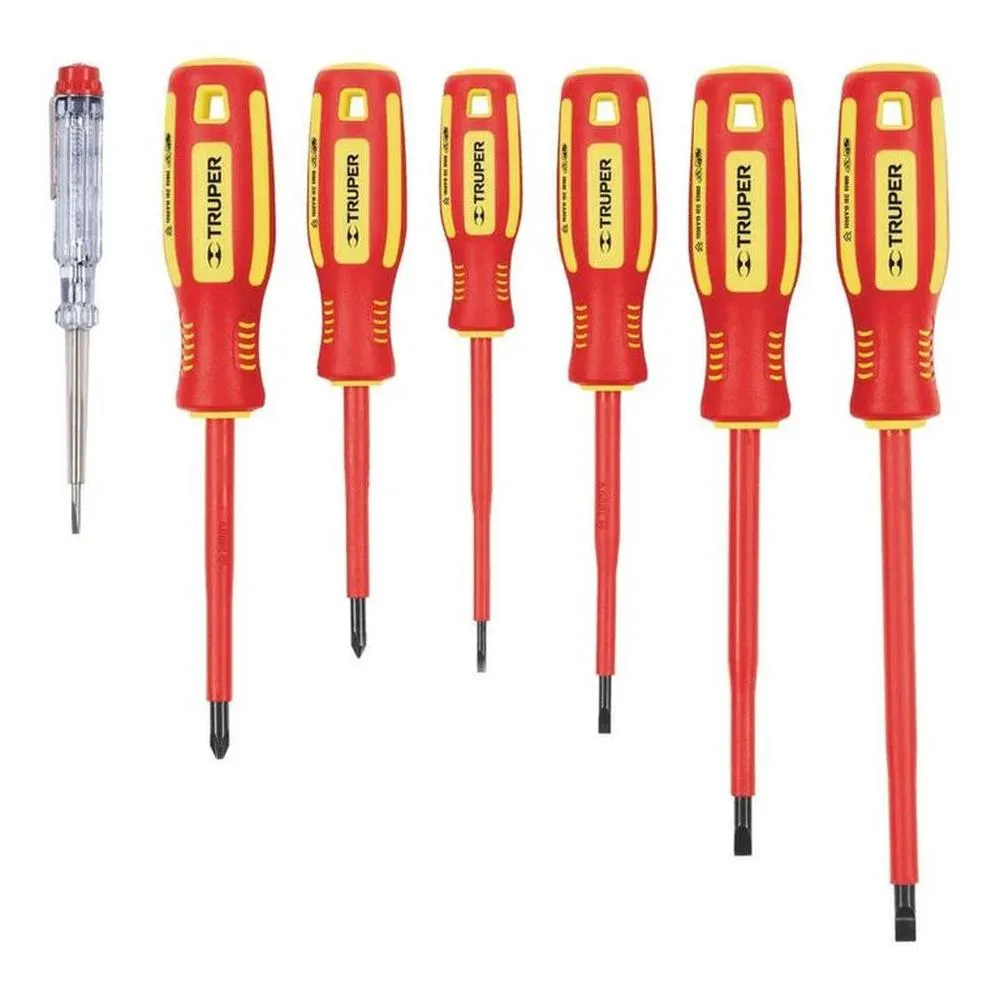 Juego Desarmadores Dieléctricos 1000v 7pz + Maletin Truper 14196 - Image 2