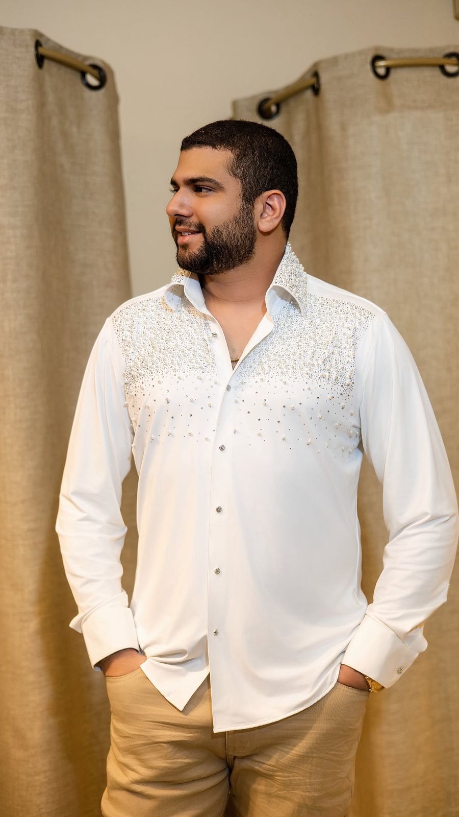 CAMISA BLANCA 4BR413 - Image 1