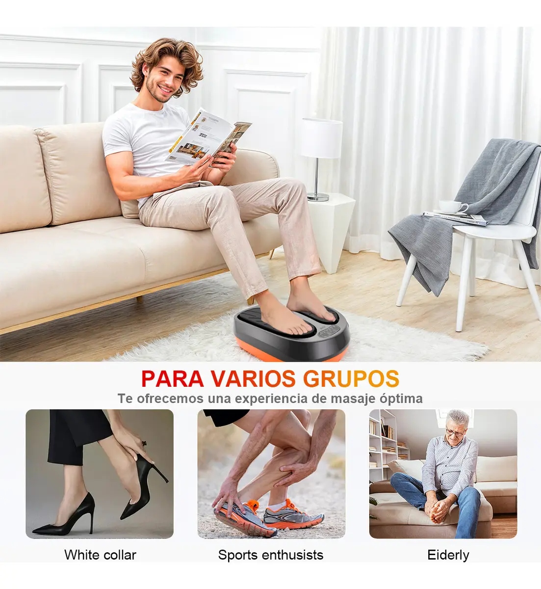 Masajeador de Pies y Plataforma Vibratoria Vitime - Image 2