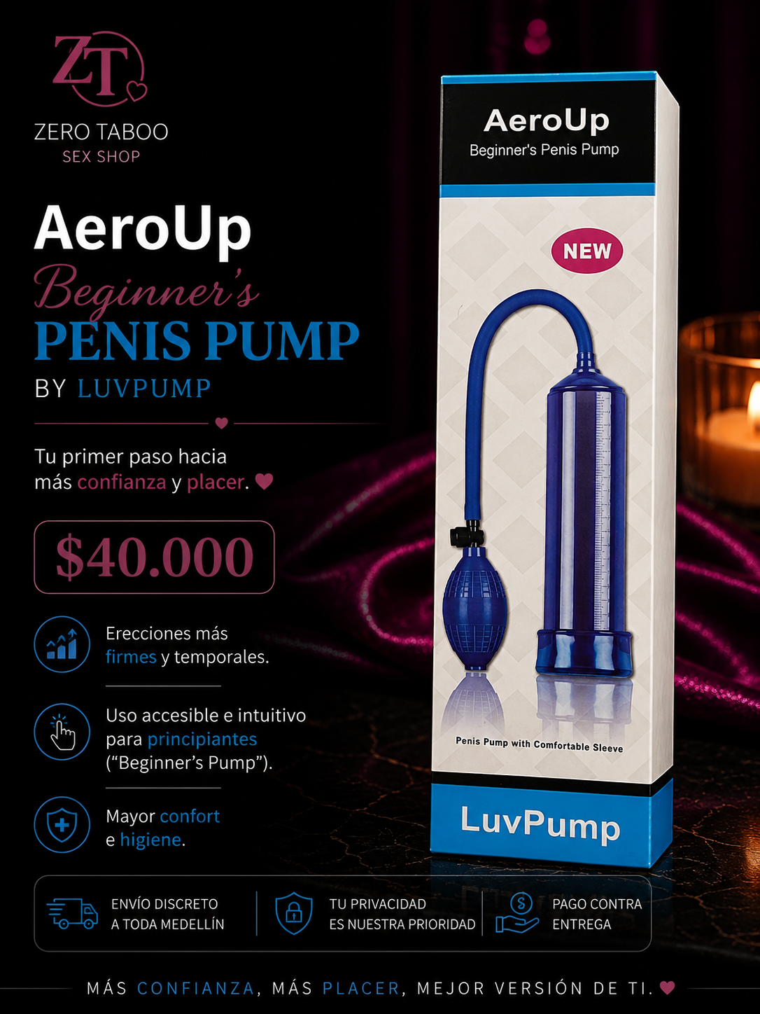 Pump Masculino de Vacío - Image 1