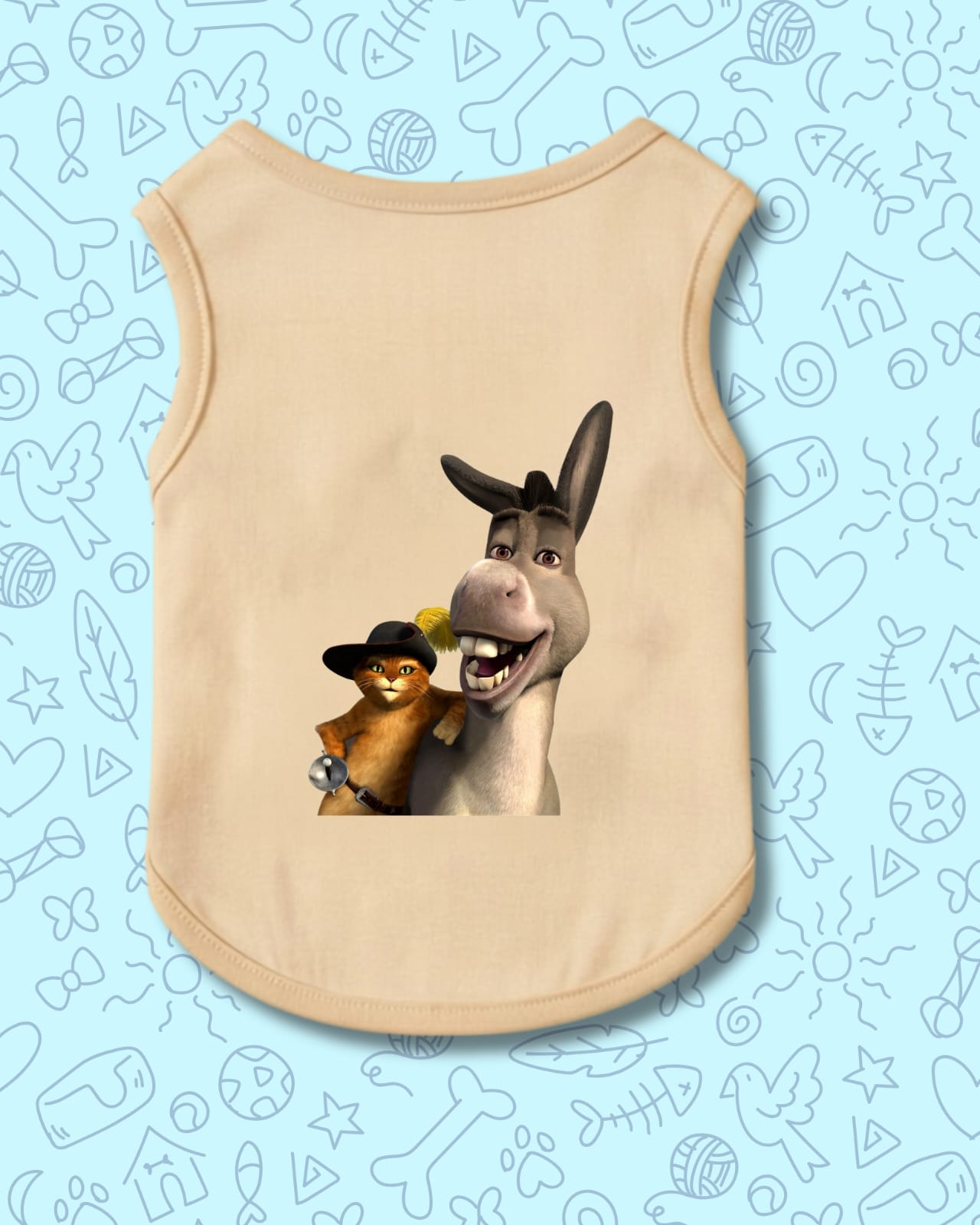 Chaleco Burro y gato - Image 1