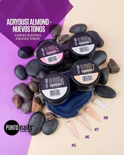 ACRILICO DUST ALMOND 1OZ PUNTO NAILS - Image 2
