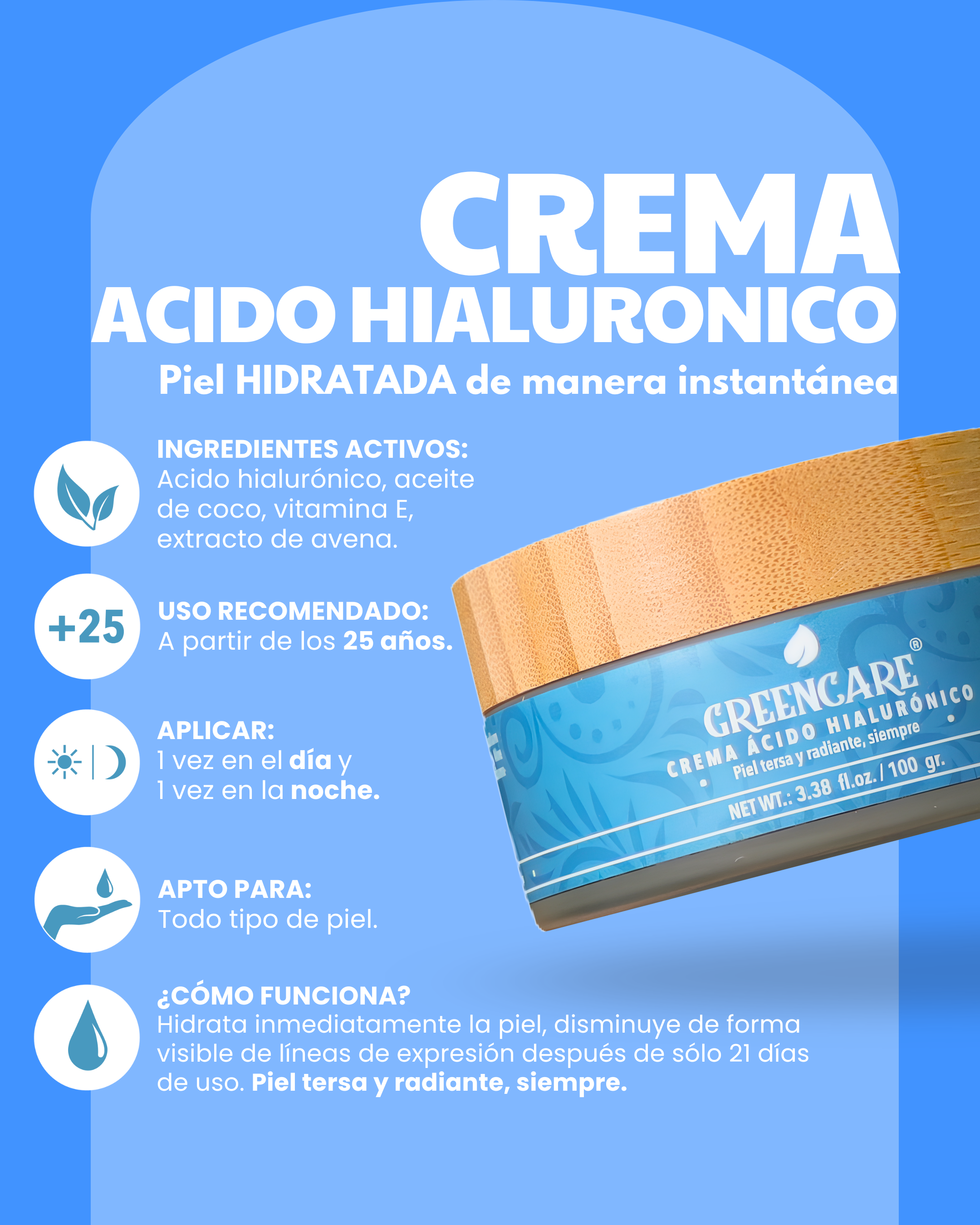 Crema ácido hialurónico - Image 1