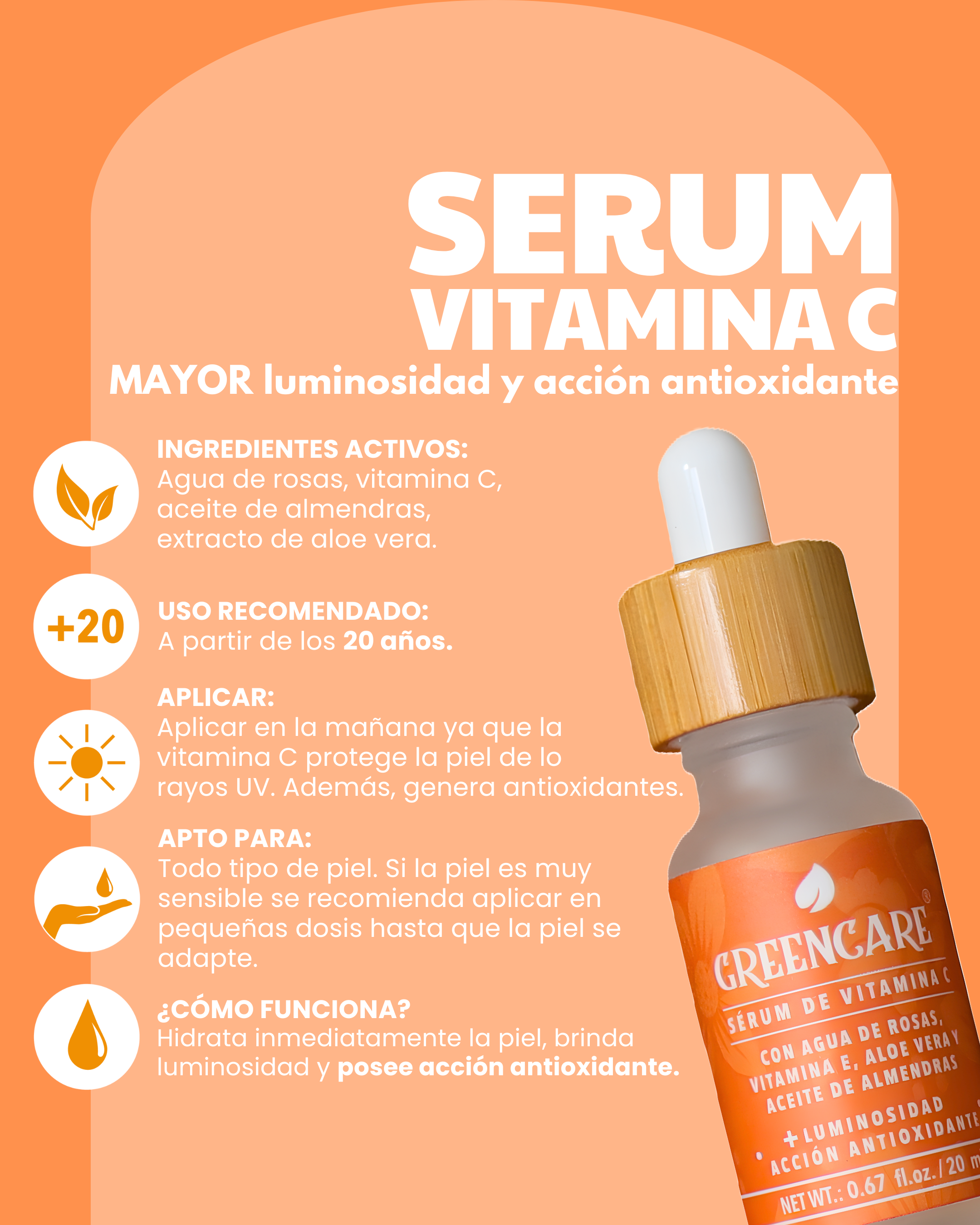 Sérum vitamina C 20ml. - Image 1
