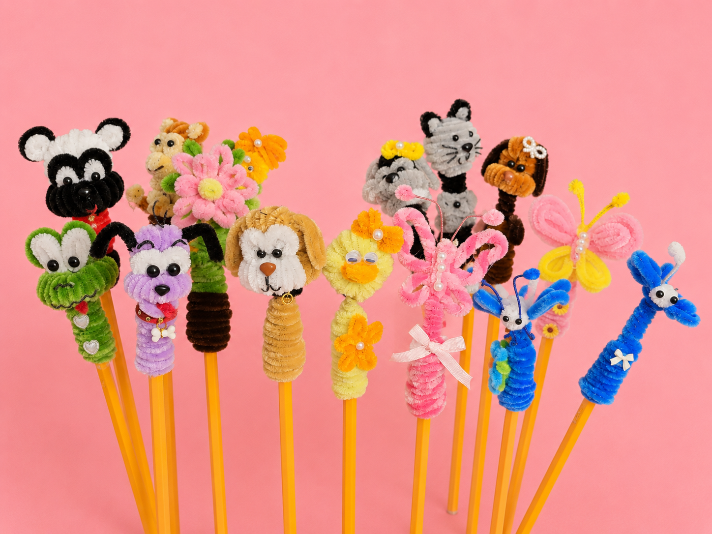 Handmade Character Pencils - Image 1