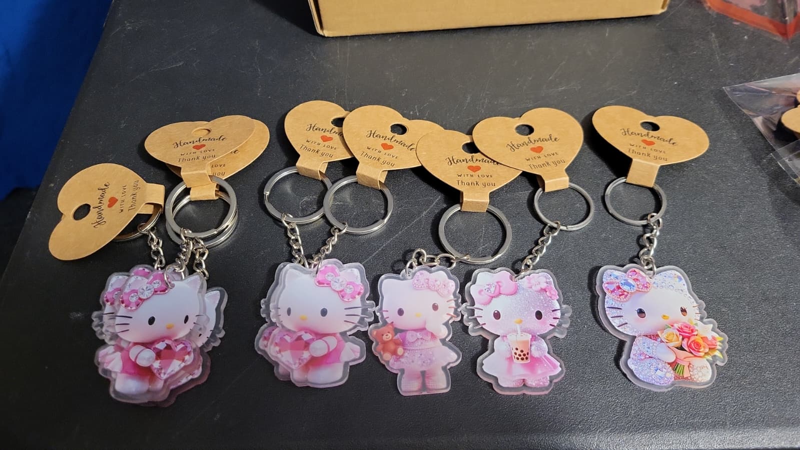 Hello Kitty Acrylic Keychains - Image 2