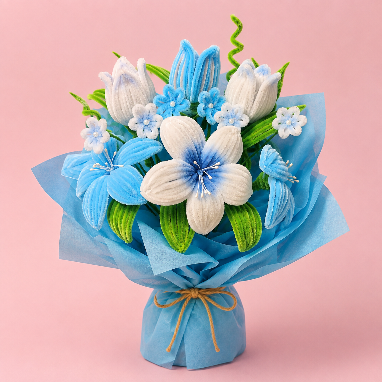 Handmade Floral Bouquet - Image 1