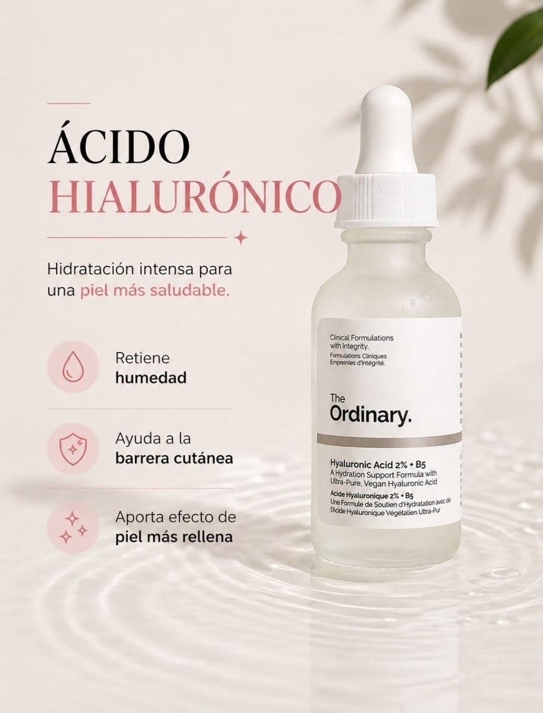 The Ordinary Sérum Ácido Hialurónico 2% + B5 - 30ml. - Image 2