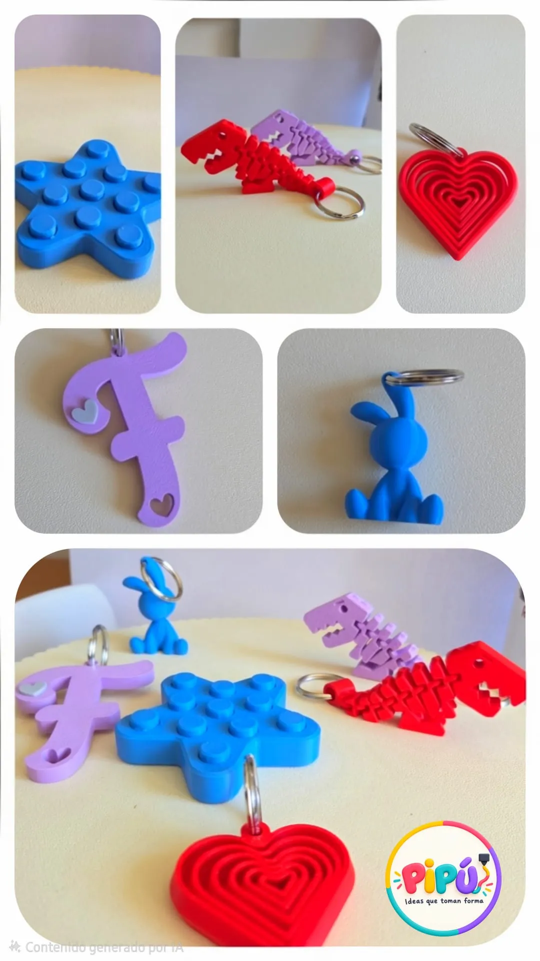 Llaveros Personalizados 3d - Image 2