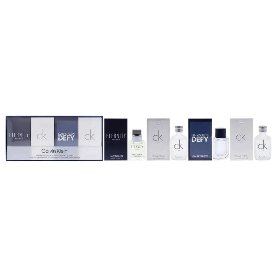 Calvin Klein Gift Set 4 Pcs W EDT 0.33 oz (Ck + Eternity + Euphoria + Ck)