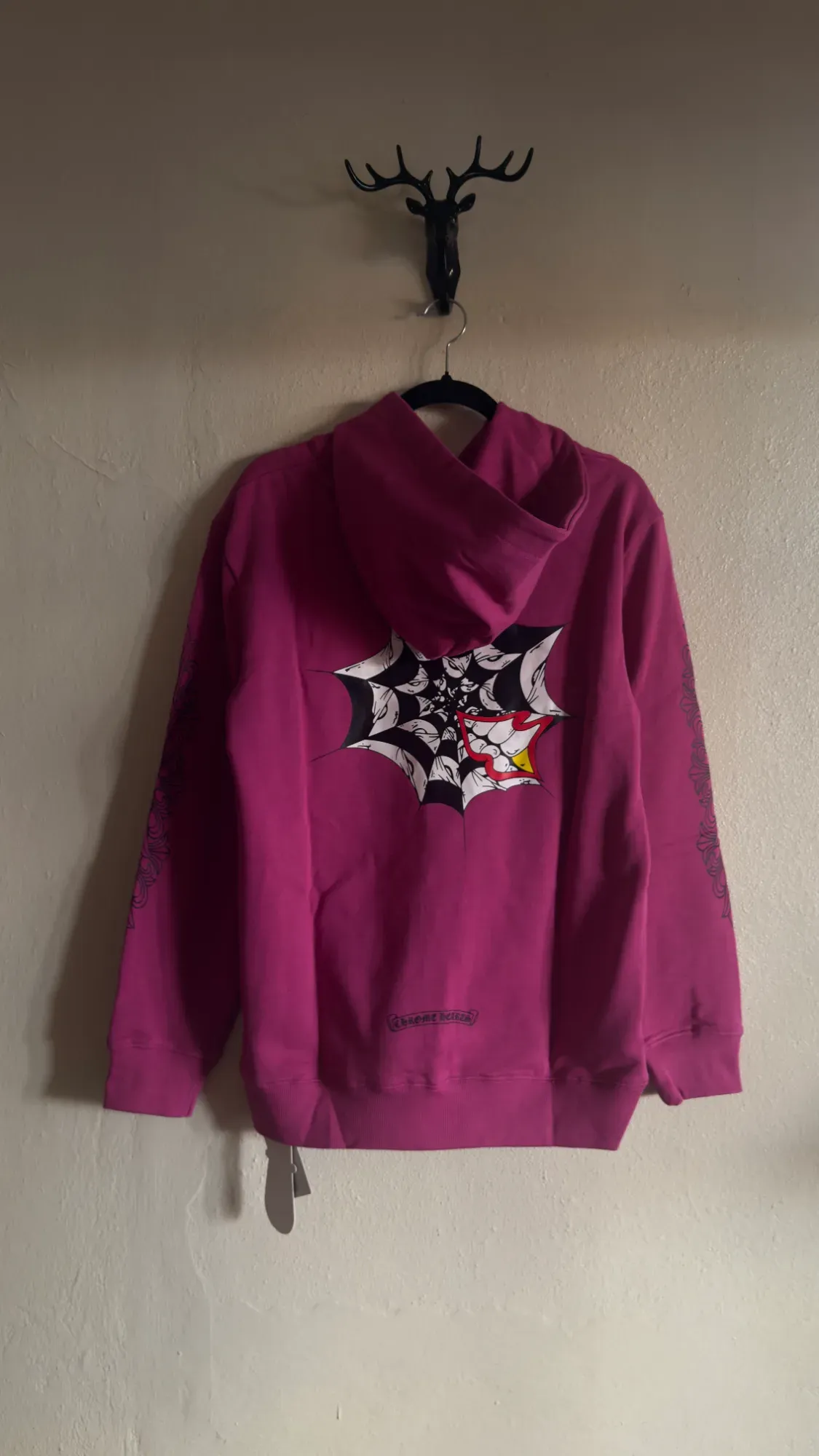 Matty-Boy Chrome hearts hoodie morado