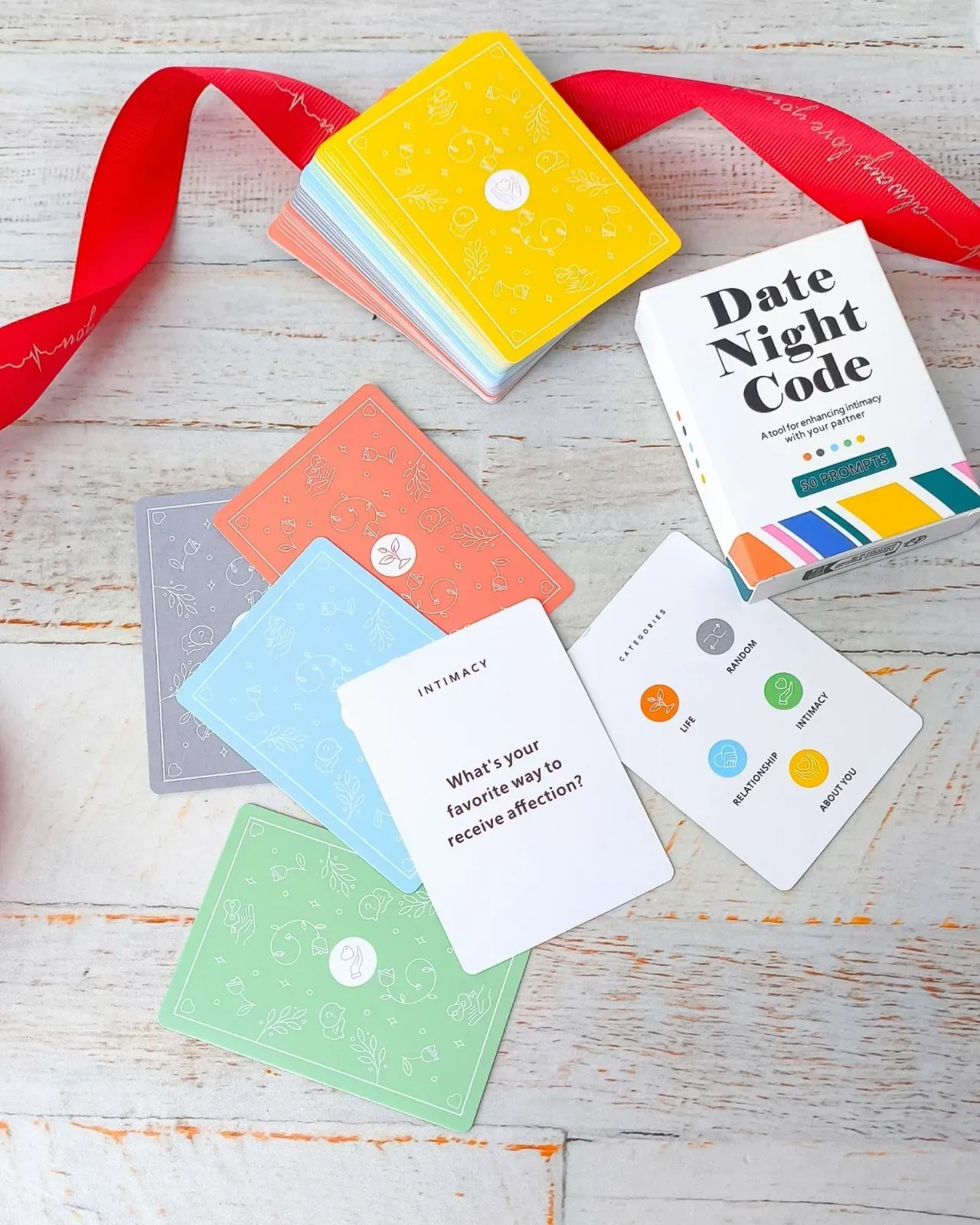 Date Night Code - Cartas para reconectar en pareja - Image 1