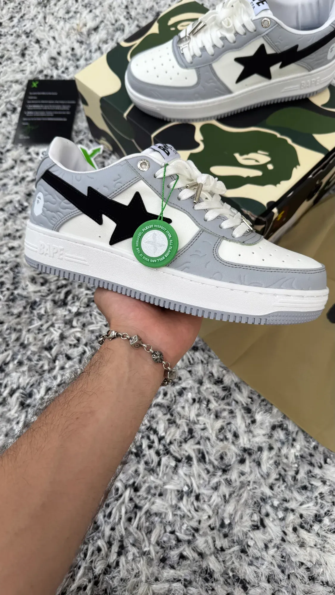 Bape Sta Grey