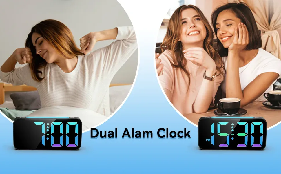 Reloj despertador RGB para niños y adultos - Image 2