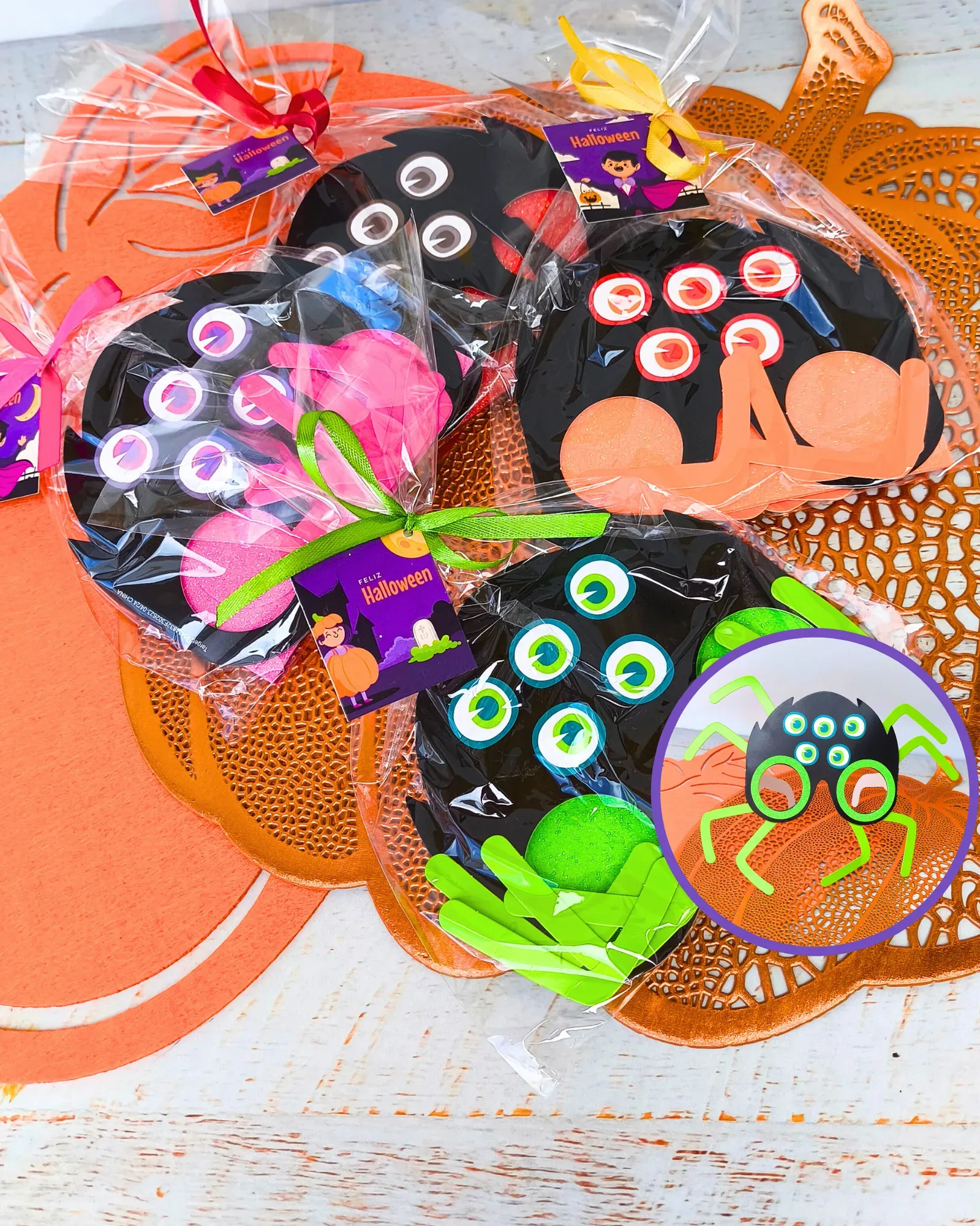 Kit para armar tus: Gafas de araña - imagen 1