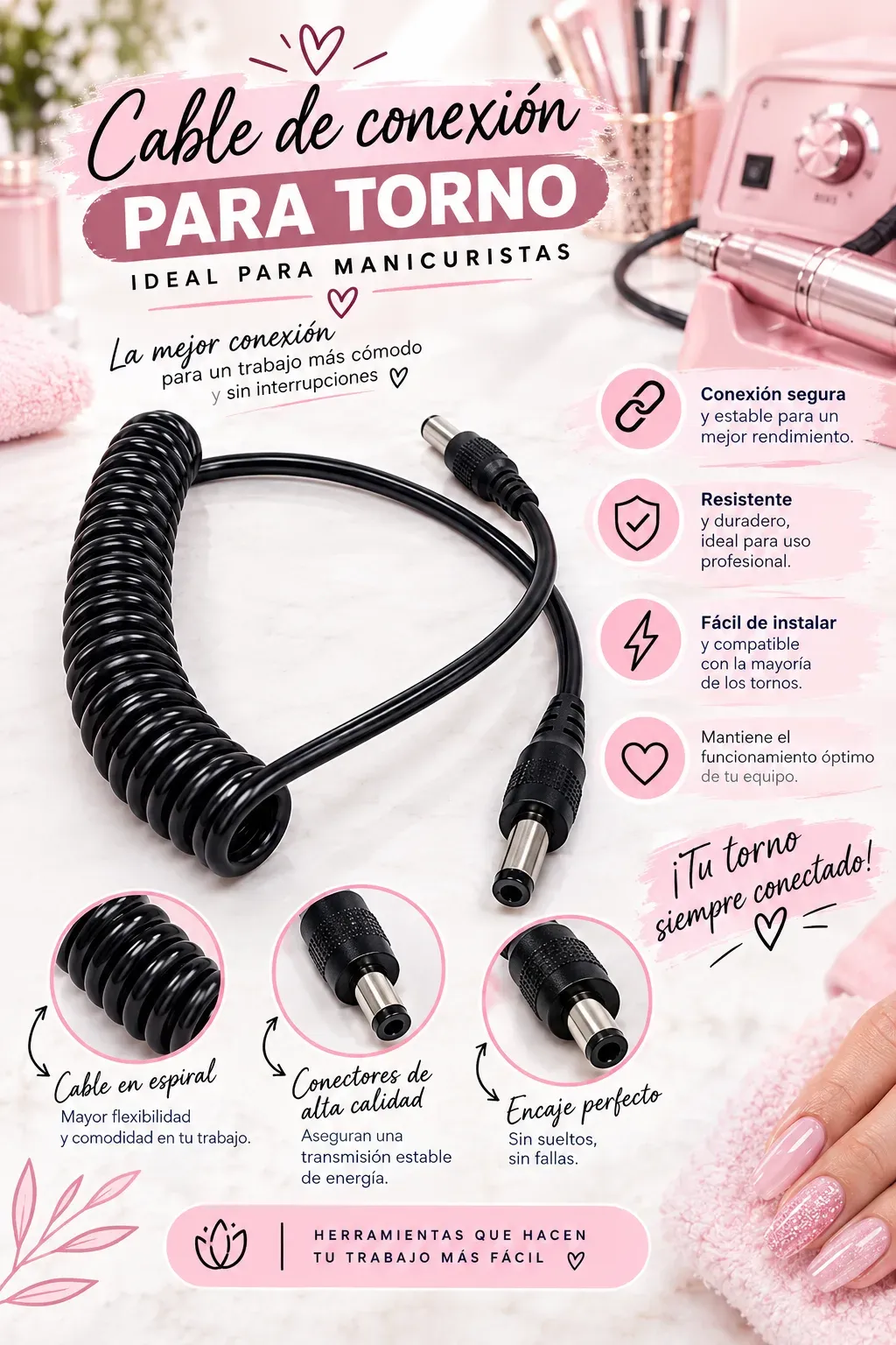 Cable de torno