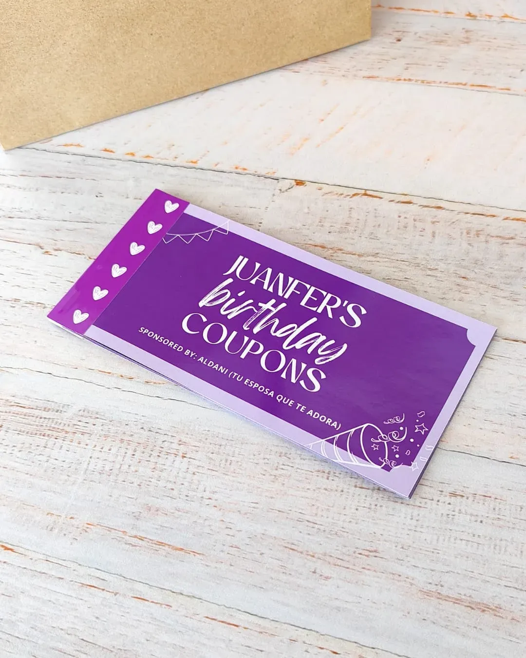 Cupones personalizados - Varios diseños - Image 2