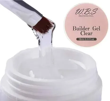 BUILDER GEL CLEAR W.B.S PROFESSIONAL - Image 2