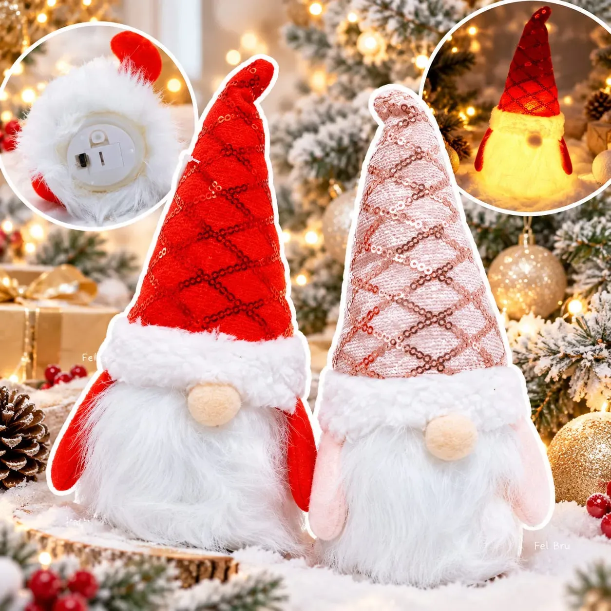 A462 🎅🏻 *PASCUERO CON LUZ*   Surtidos
