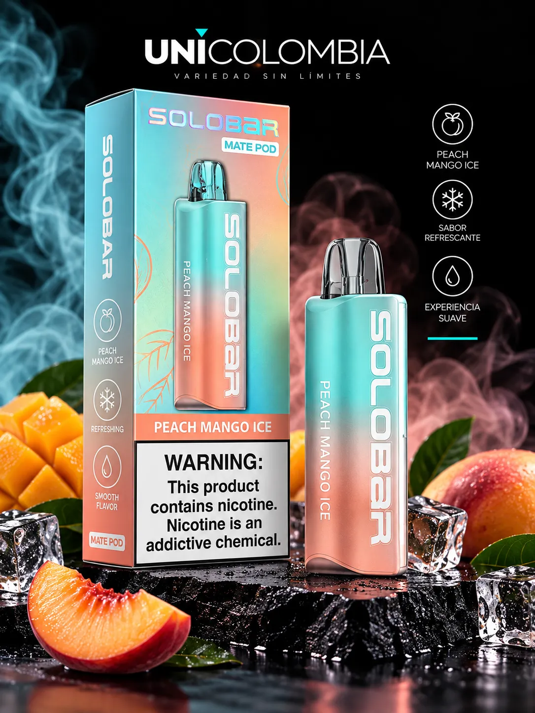 REPUESTO VAPE SOLOBAR 35K Puffs