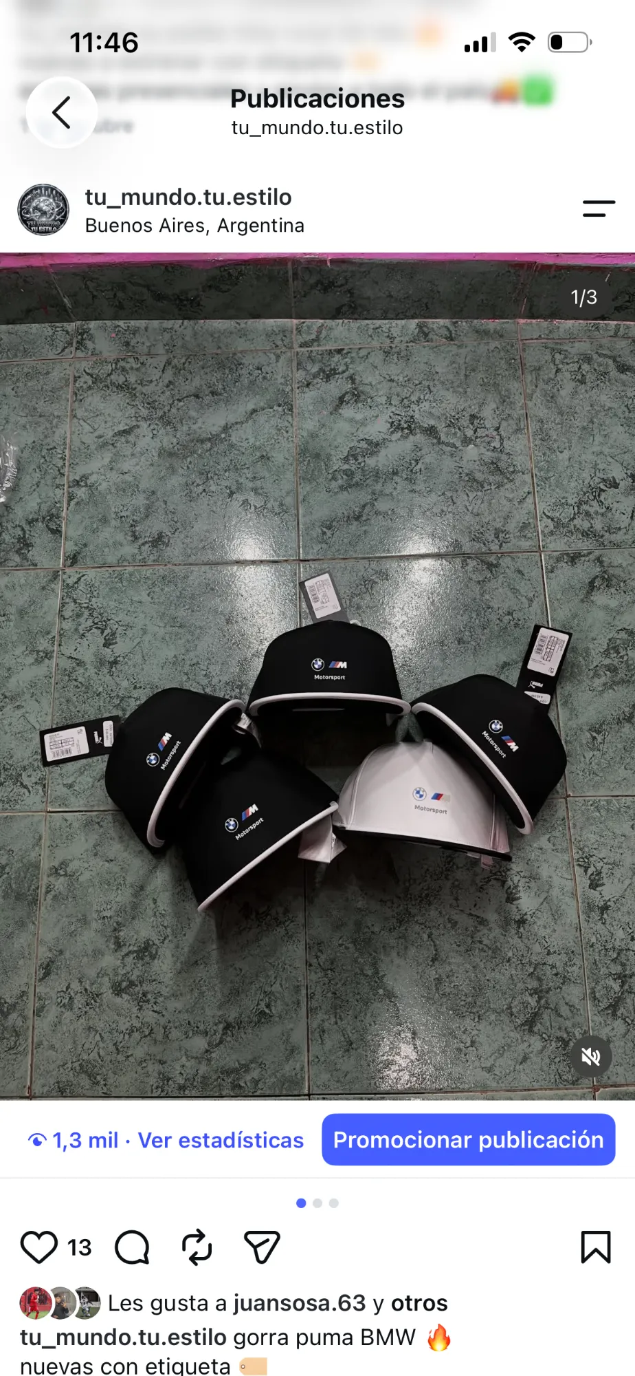 GORRAS BMW
